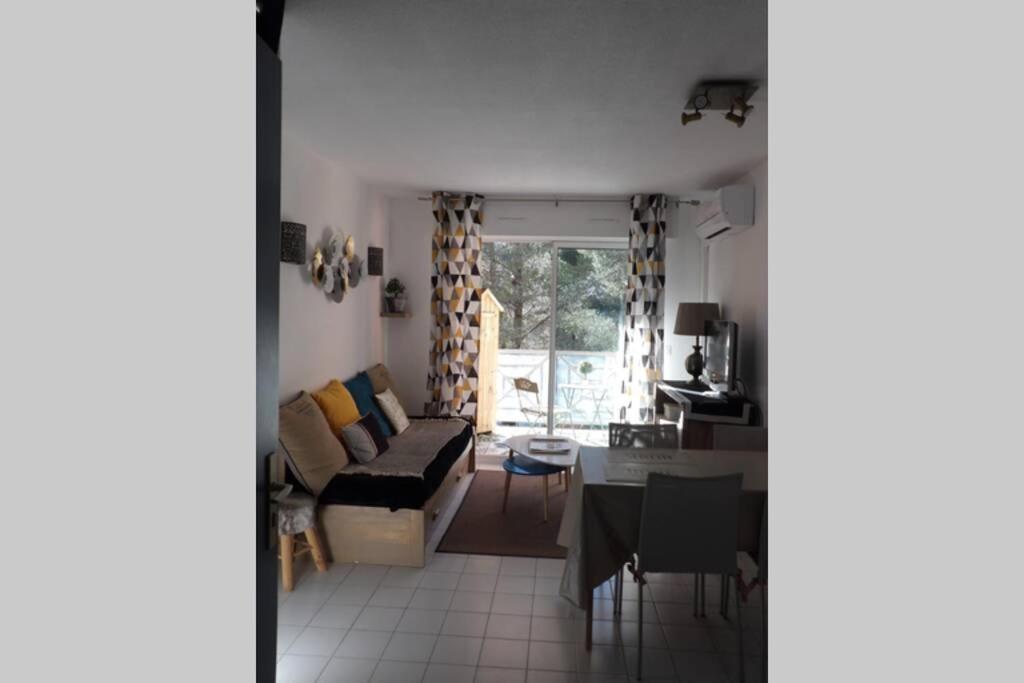 Appartement T2 Dans Residence Avec Piscine Et Tennis แซ็งต์-ราฟาเอล ภายนอก รูปภาพ